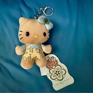 Hello Kitty Plush Toy with Blue Outfit